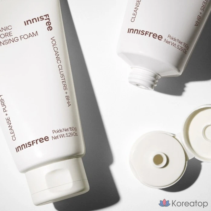 Очищающая пенка Innisfree Volcanic Pore BHA Cleansing Foam, 150 г, 1 шт.
