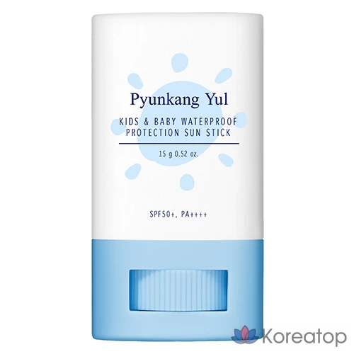 Солнцезащитный стик Pyungang Yul для детей и младенцев, водостойкий, SPF50+ PA++++, 15 г, 1 шт.