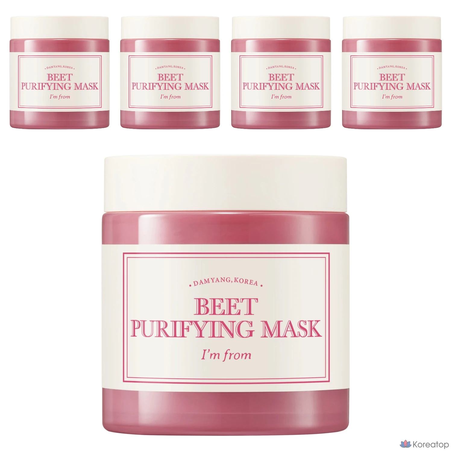 Очищающая маска для лица I'm From Beat, 110 г, 1 упаковка, 5 шт.