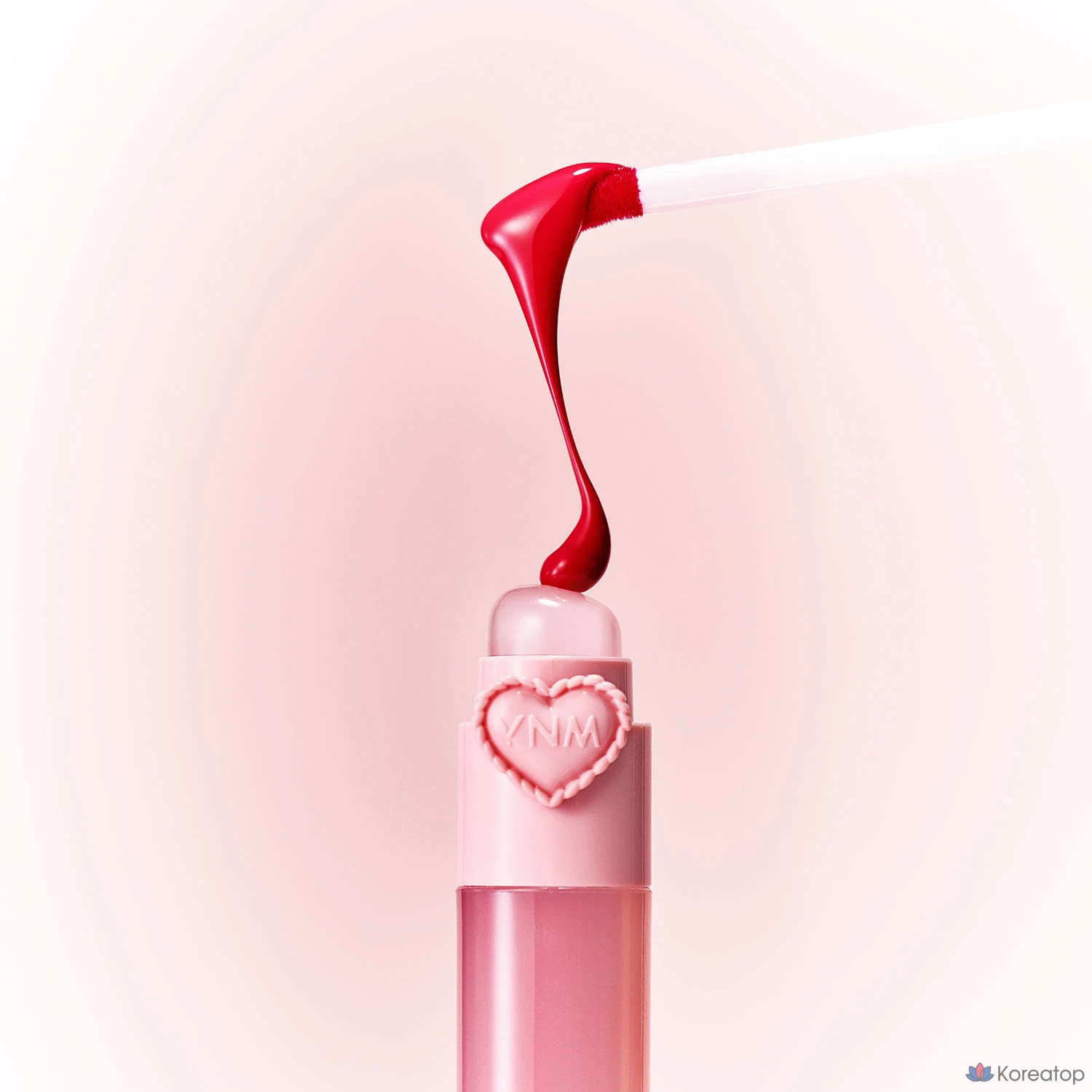 YNM Heart Gelling Tint (со встроенной силиконовой кисточкой), 1 шт., 2,6 г, оттенок 02 Cherry Gelling