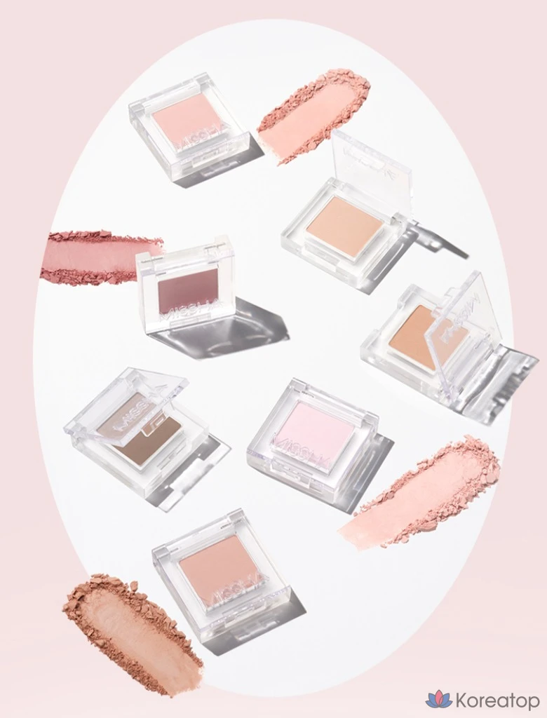 Тени для век Missha Modern Shadow, оттенок 101 Pale Bloom, 1.7 г, 1 шт., фото 8