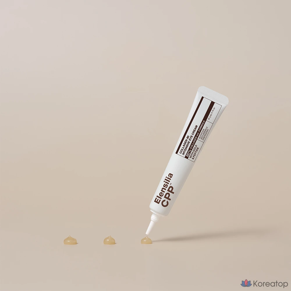 Elensilia Французский коллагенсодержащий лифтинг-крем для кожи вокруг глаз с коллагеном, пептидами, белками и аминокислотами, 20 г, 1 шт.