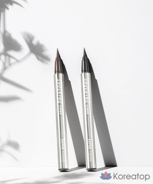 Подводка для глаз Tony Moly The Shocking Vegan Liner Super Fixing, цвет 02, коричневая, 1 шт.