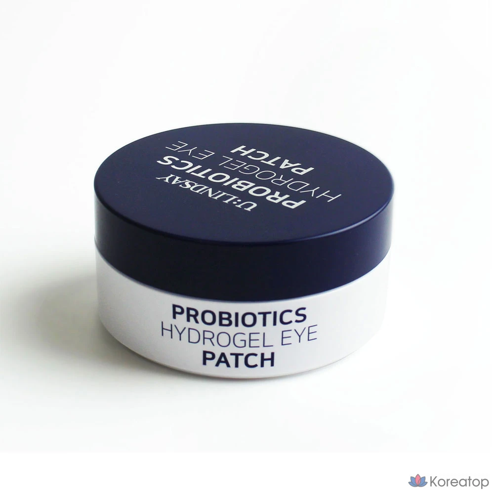 Гидрогелевые патчи для глаз Lindsay Probiotics от морщин в области межбровья, 1 упаковка (60 штук)