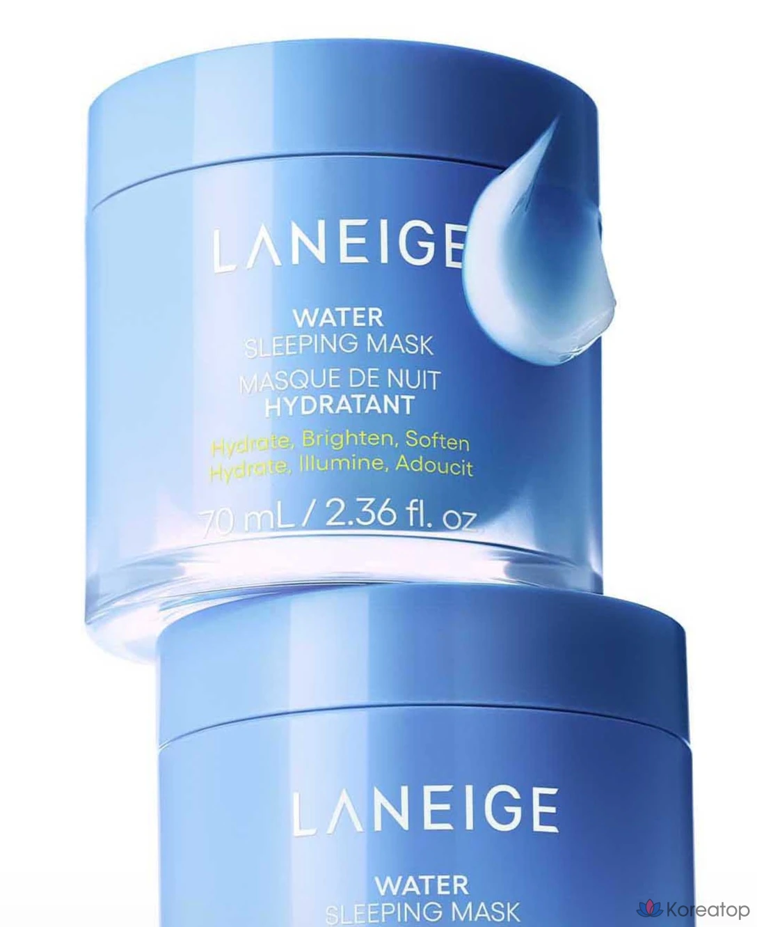 Набор для ухода LANEIGE Water Sleeping Mask 70ml + 15ml x 2p Set, 1 шт.