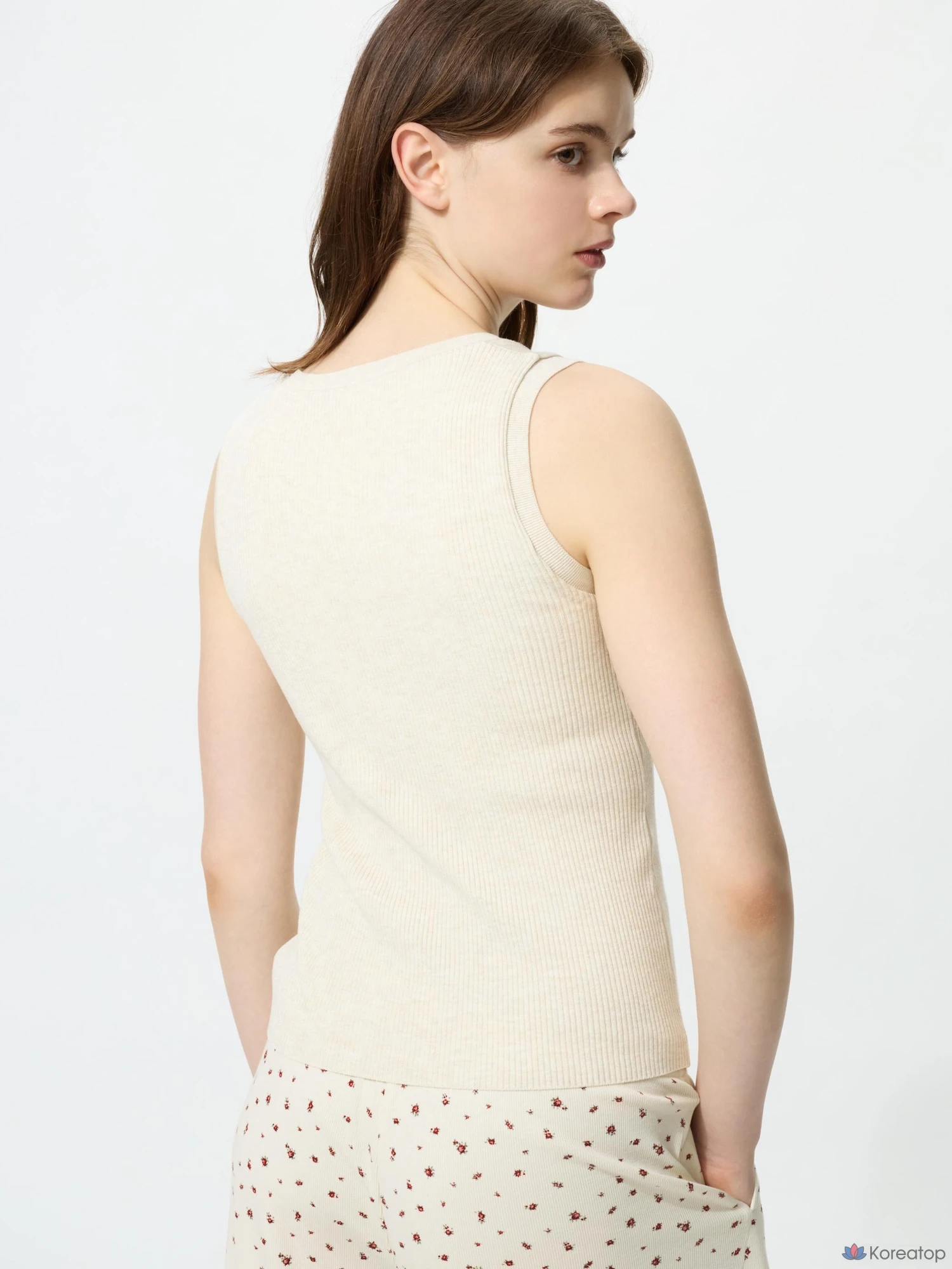 Бюстгальтер-топ Uniqlo Washable Knit Bra Top