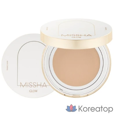Тональный крем Missha Glow Cushion No. 21 Vanilla, 14 г, 1 шт.