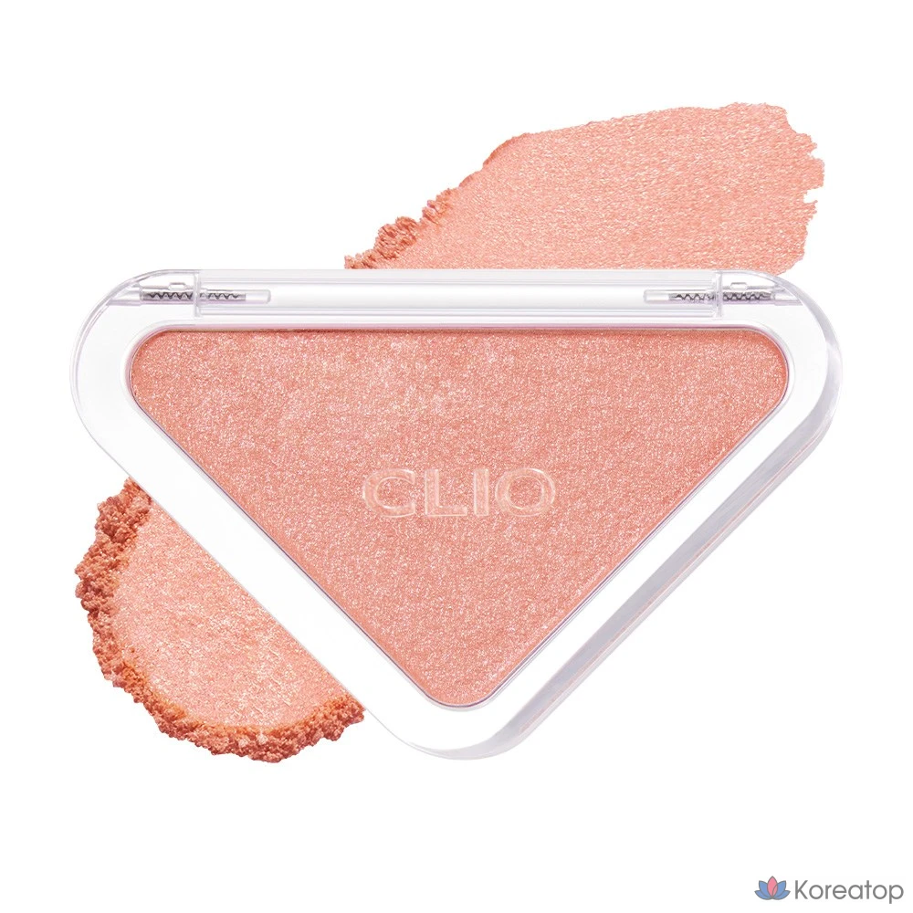 Румяна Clio Essential Blush Tab, S202 Миндаль-роза, 1 шт.