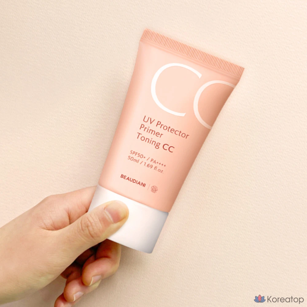 Beaudiani UV Protector Primer Toning CC Cream SPF50+ PA++++, 50 мл, 1 шт.