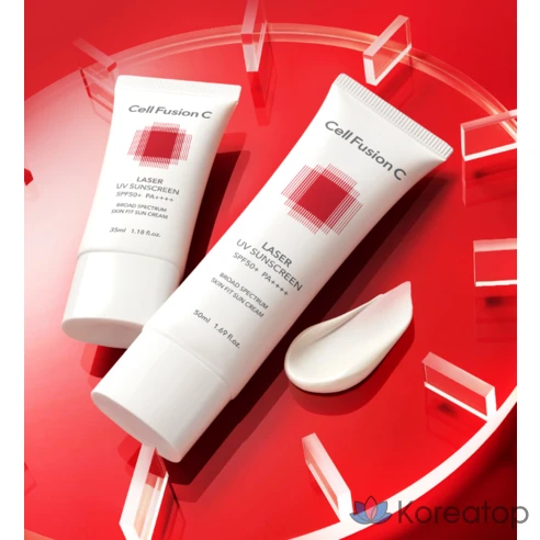 Солнцезащитный крем Cell Fusion C 50 мл x 2p + набор из 20 мл SPF50 + PA++++