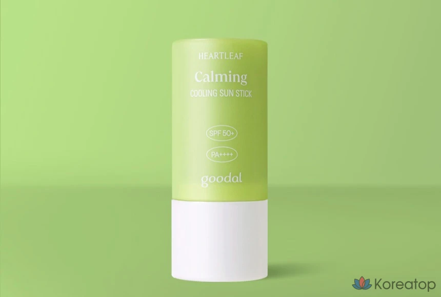 Солнцезащитный стик Goodal Clear Eoseongcho Soothing Cooling Sun Stick SPF50+ PA++++, 19 г, 1 шт.