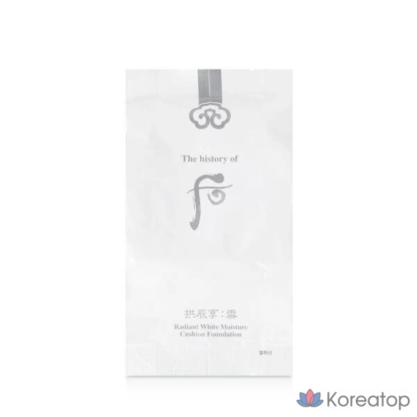 Artbox/The Who The Who New Gongjinhyang Seol Whitening Moisture Glow Cushion (Main + Refill), No. 21, 1 шт.