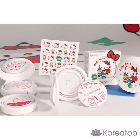 Детский солнцезащитный кушон Hello Kitty SPF50+PA++++, 14 г