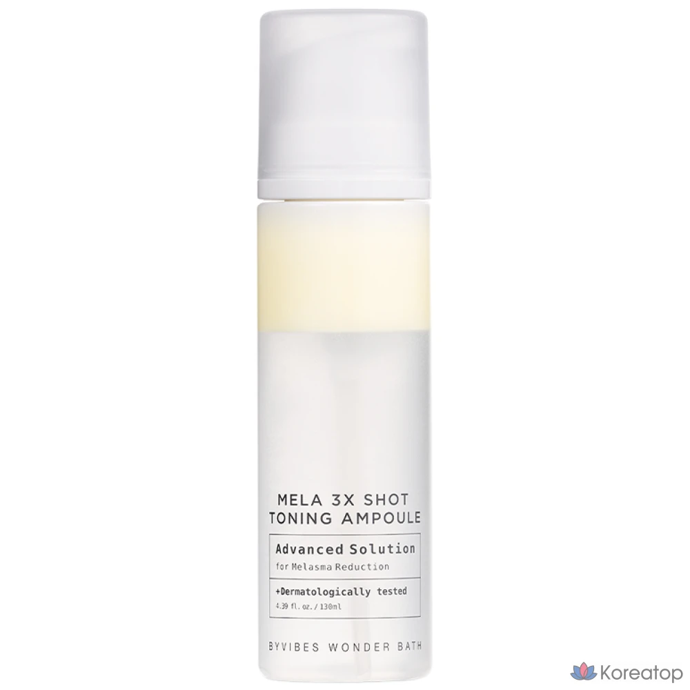 Тонизирующая ампула Wonder Bath Mela 3X Shot, 1 шт., 130 мл