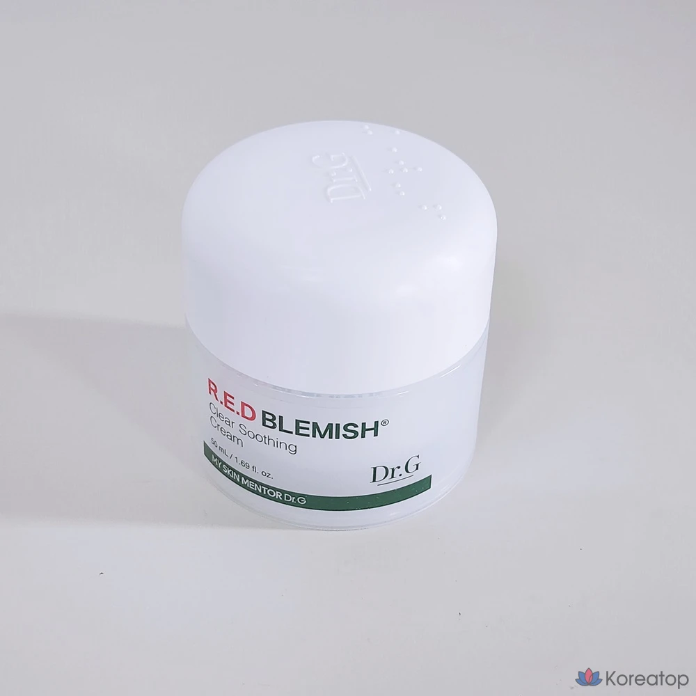 Успокаивающий крем Dr.G Red Blemish Clear, 50 мл, 1 шт., фото 5