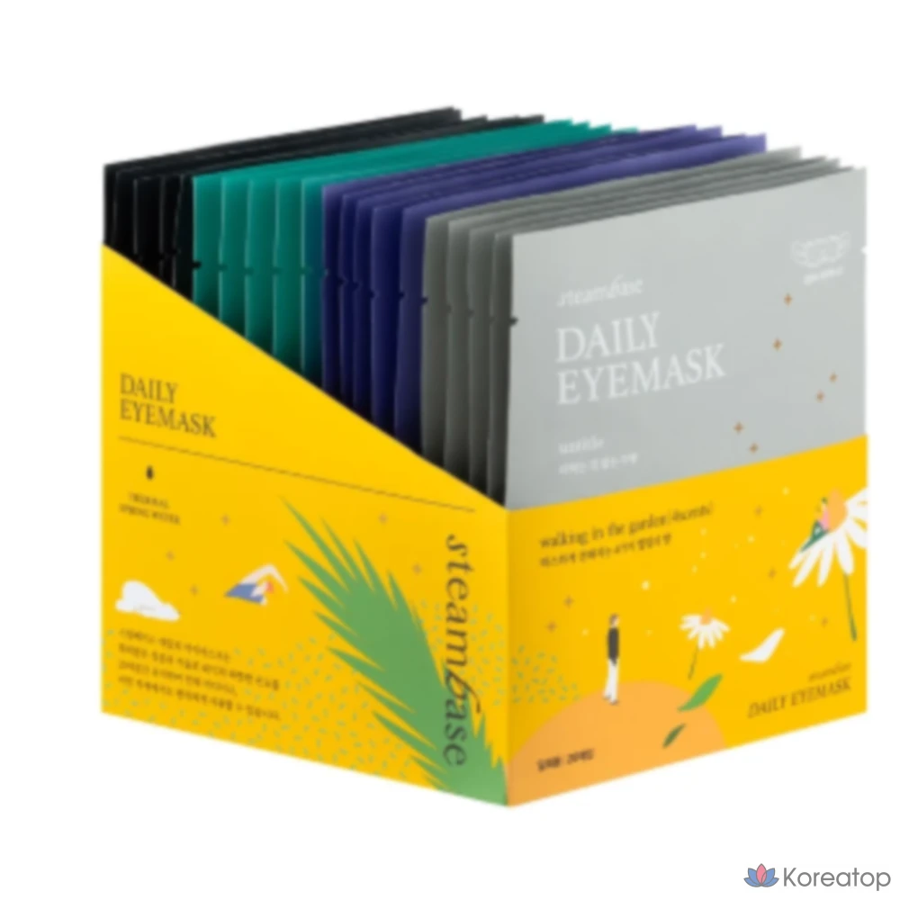 Набор паровых масок для глаз Steambase, 20 листов, 1 шт., фото 2