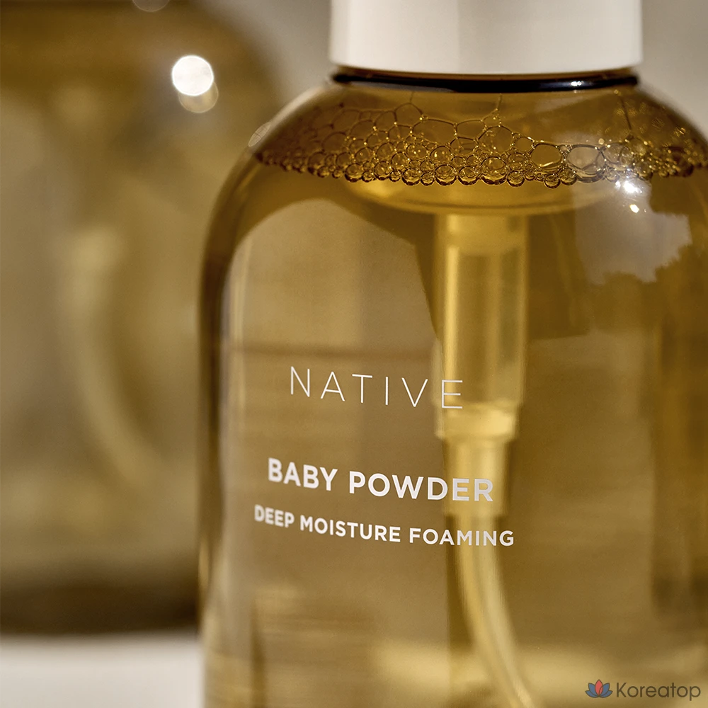 Пенящееся жидкое мыло для рук AVCA Native Deep Moisture с ароматом детской присыпки, 500 мл, 1 шт.