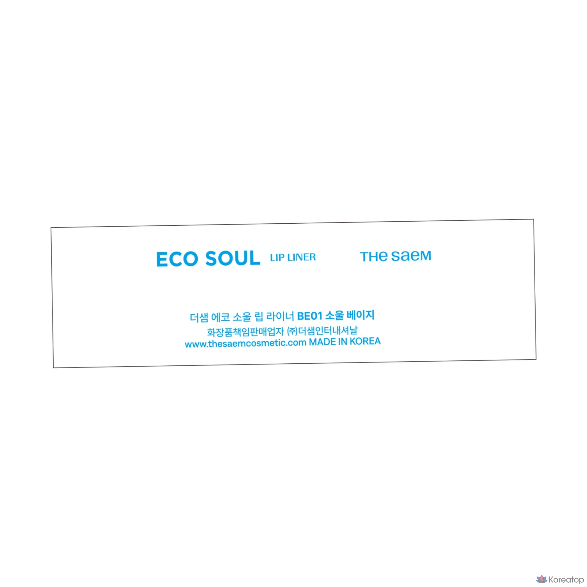 Карандаш для губ The Saem Soul Lip Liner, оттенок BE01 Soul Beige, 0.45 г, 1 шт.