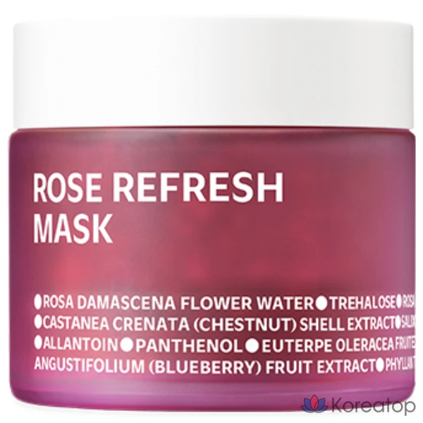 Маска для лица Isoi Rose Refresh Mask 80 г, 1 упаковка, 1 шт.
