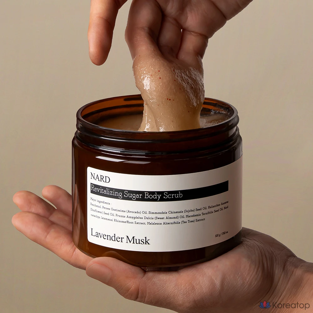 Восстанавливающий сахарный скраб для тела Somang с лавандой и мускусом, 500 г, 1 шт.