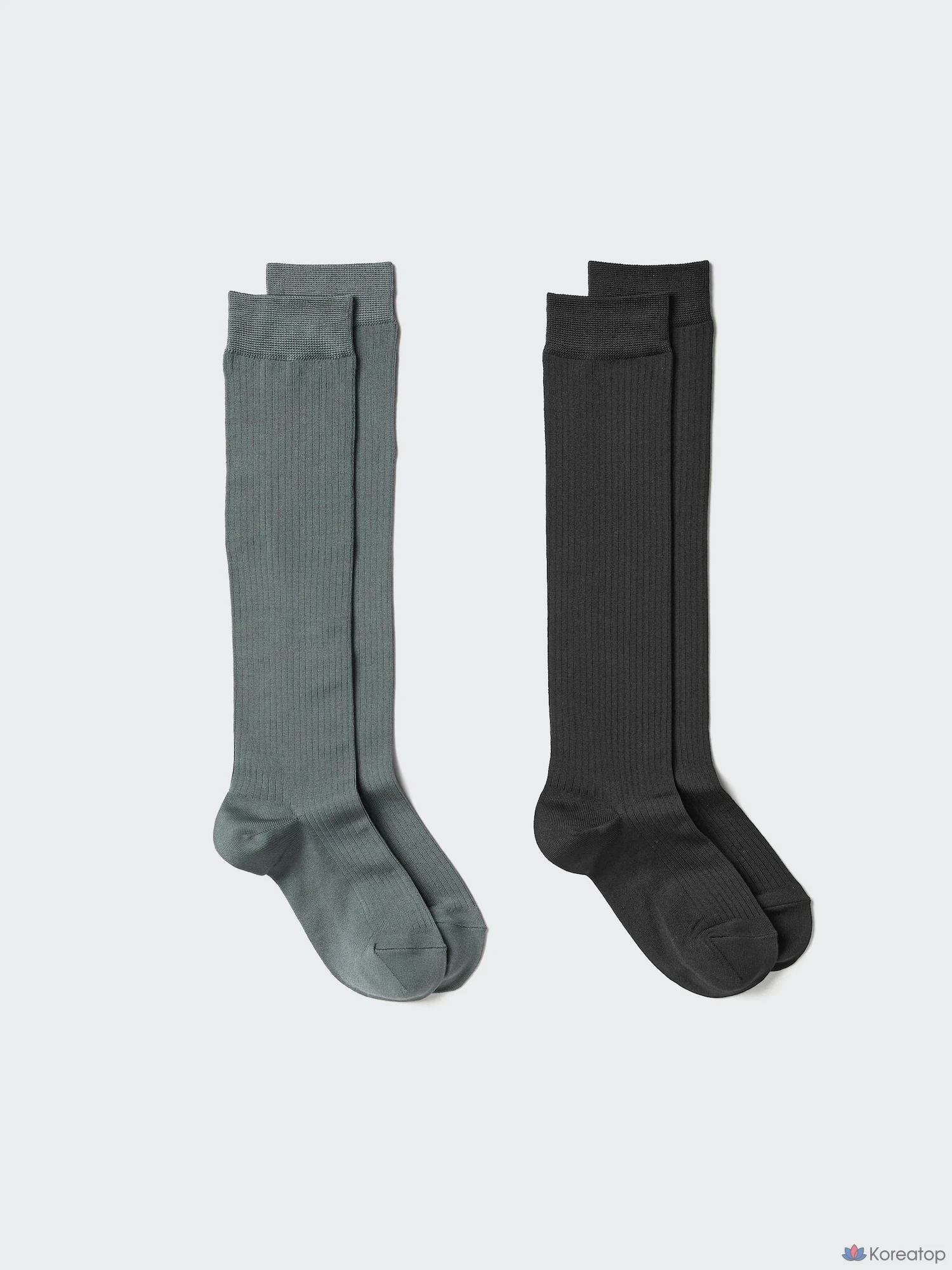 Носки Uniqlo Rib High Socks, 2 пары