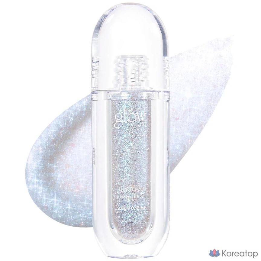 Светящиеся стеклянные блестки, Glow, 1 шт.