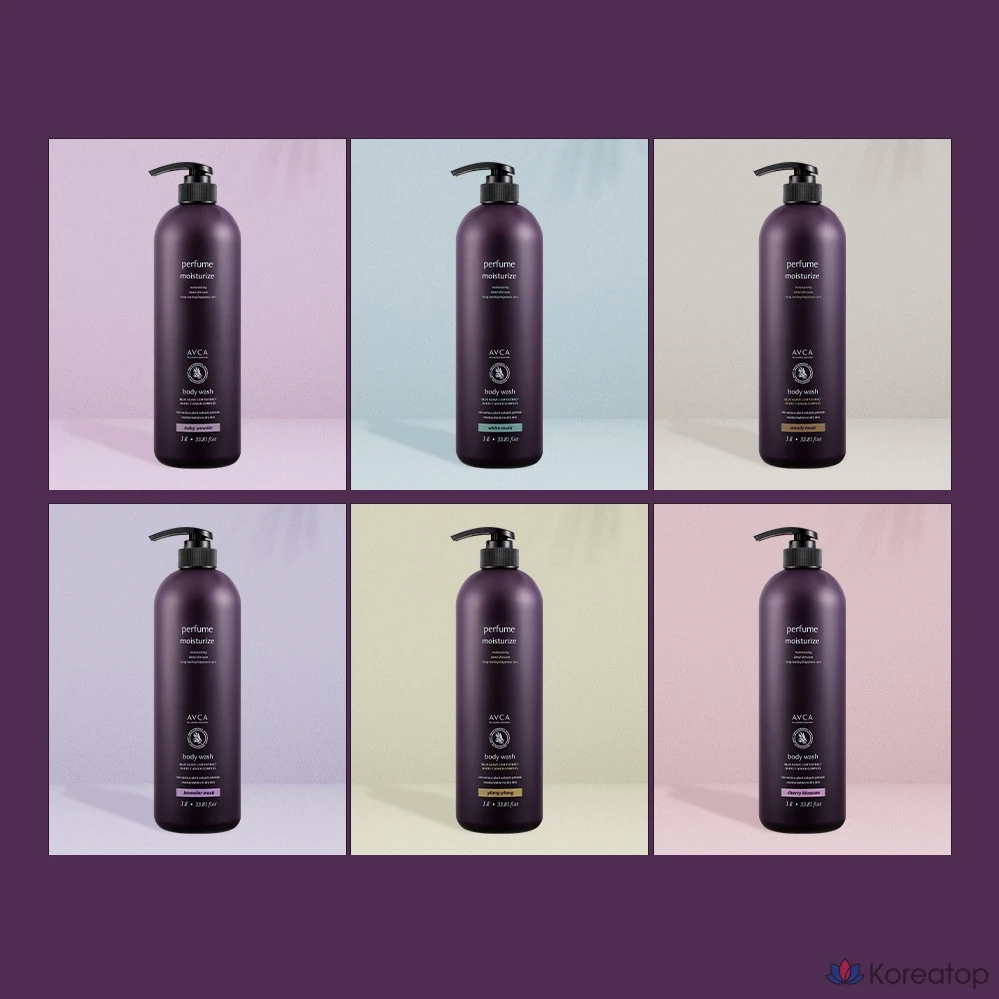 AVCA Perfume гель для душа Иланг-иланг, 1 л, 1 шт.