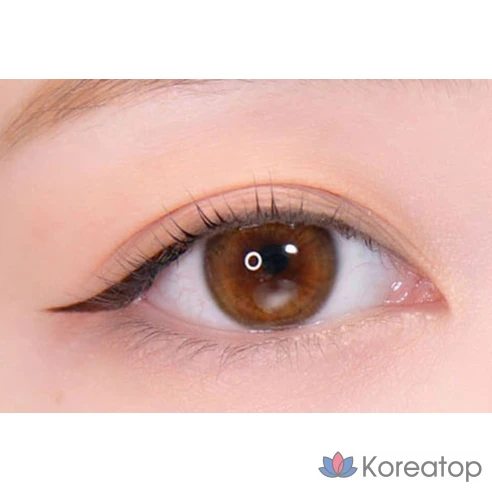 Жидкая подводка для глаз KissMe Heroine Make Smooth Liquid Eyeliner Super Keep Waterproof, оттенок 02 Темно-коричневый, 0,4 мл