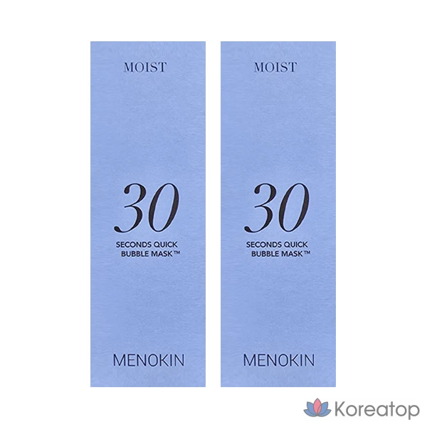 Menokine 30-Second Quick Bubble Mask Moist Total, 190ml, 1 шт.