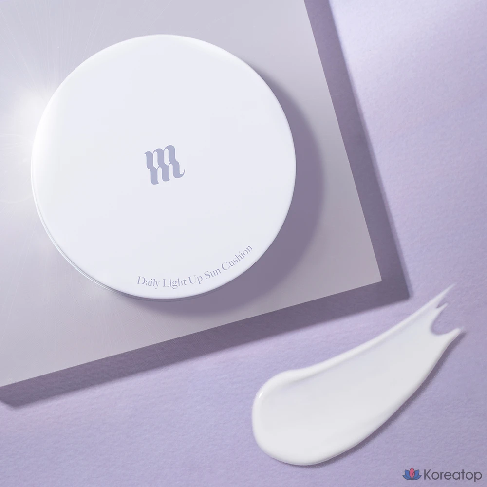 Солнцезащитный крем MERZY Daily Light Up Sun Cushion SPF50+ PA++++, 12 г, 1 шт.