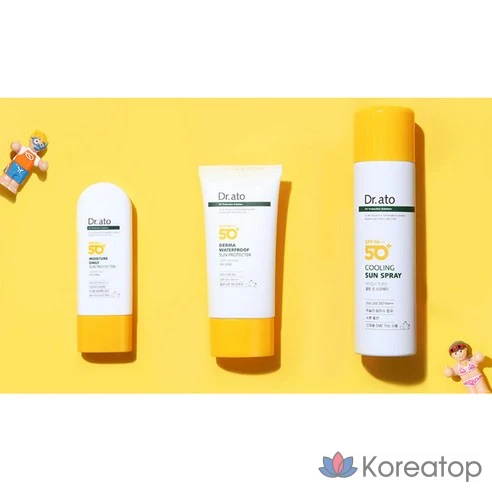 Водостойкий солнцезащитный крем Dr. Ato SPF50+ PA++++, 80 мл