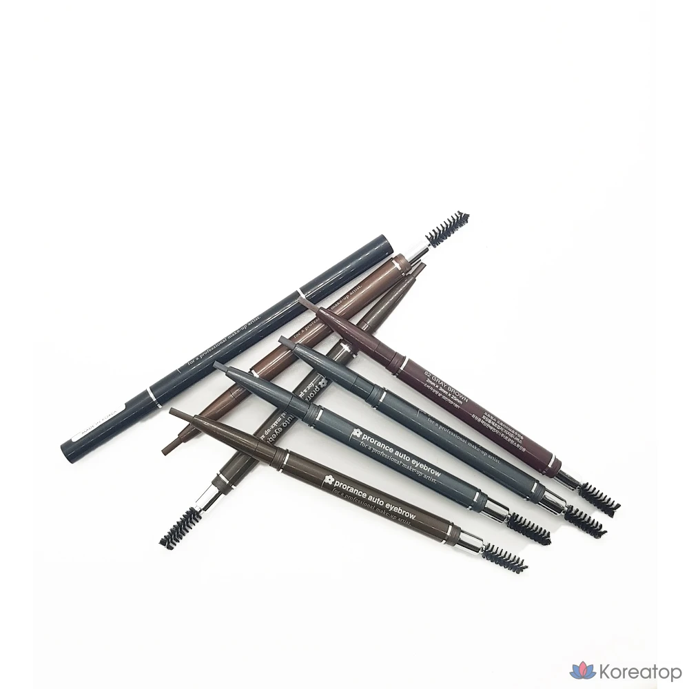 Карандаш для бровей Prorance Auto, N22, чёрно-коричневый, 1 шт.