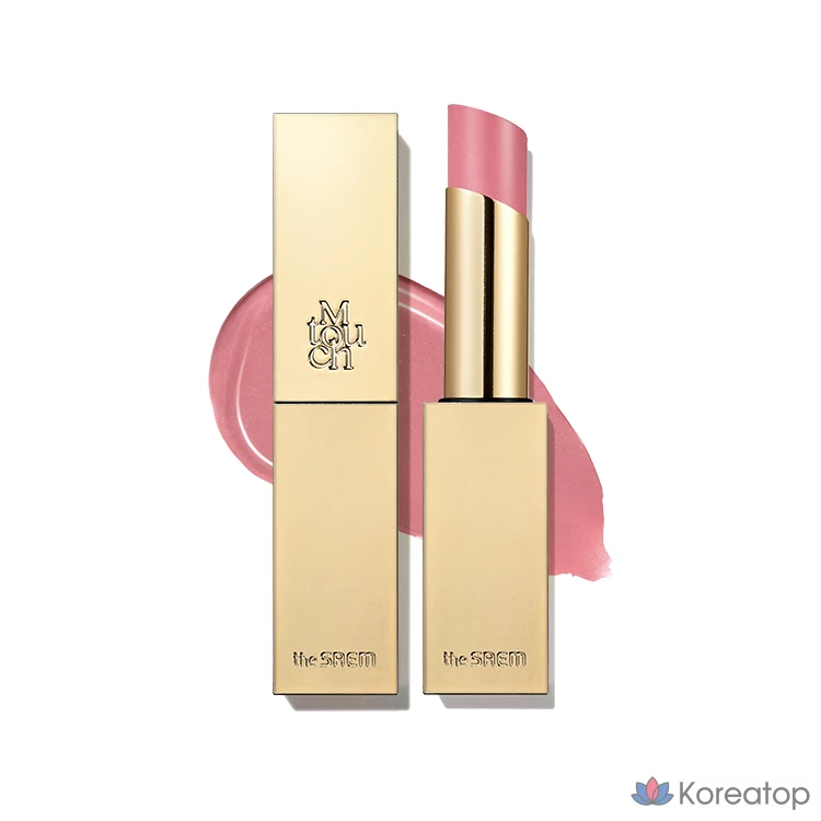 Увлажняющая помада The Saem #Moist #M Touch Shine Lipstick, 1 шт., 1.PK03 (нежно-розовый)