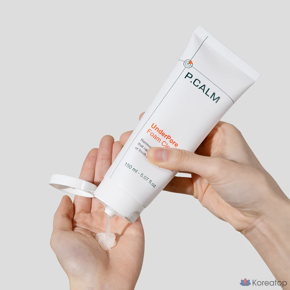 P.CALM Underpore Vateca Очищающая пенка, 150 мл, 1 шт.