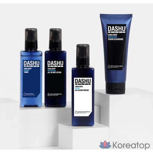 Пенка для глубокого очищения с морской водой Dashu Aqua Deep, 150 мл, 2 шт.