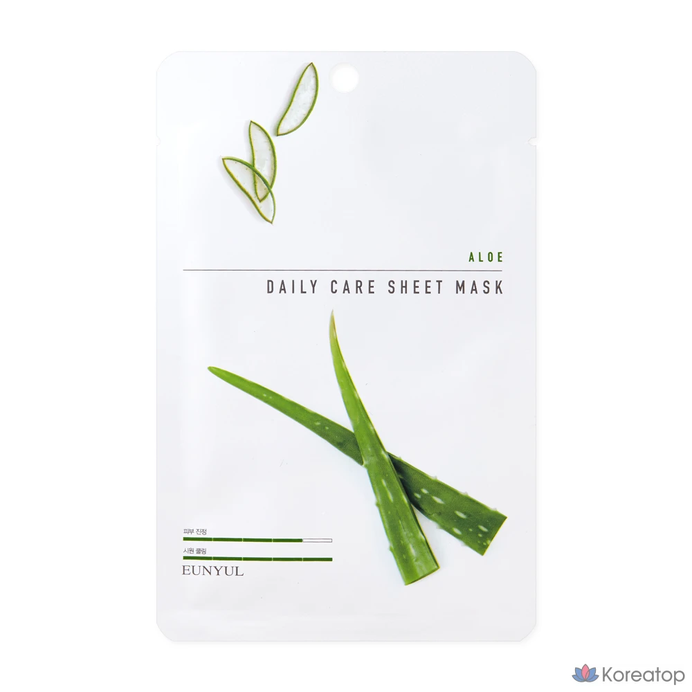 Тканевая маска для ежедневного ухода с алоэ вера Silver Aloe, 1 упаковка, 90 листов., фото 2