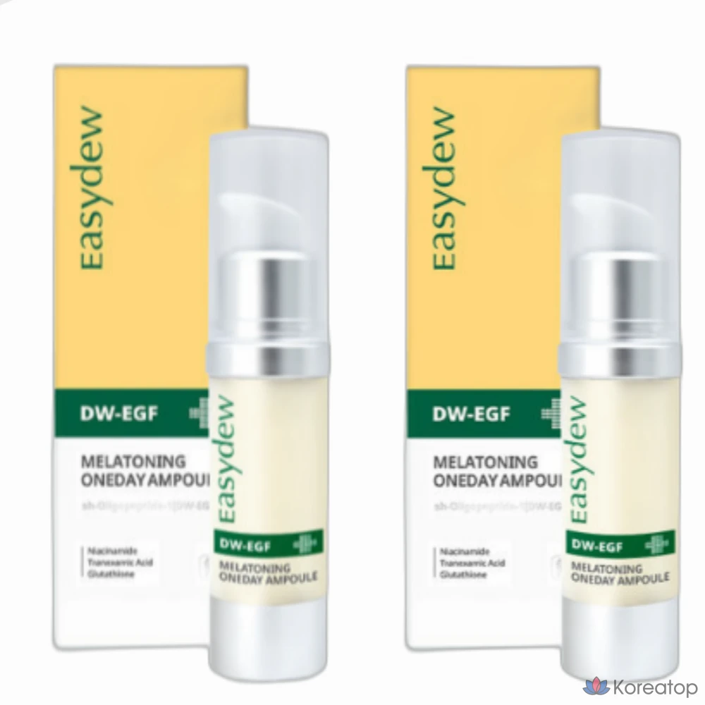 Ампульная сыворотка Easydew DW EasyF Melanotoning One-Day Ampoule, 15 мл, 1 шт., фото 8