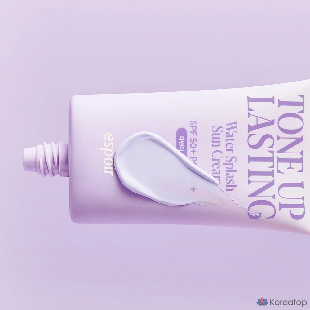 Солнцезащитный крем Espoir Water Splash Tone-Up Lasting Sunscreen SPF50+ PA++++, 50 мл, 1 шт.