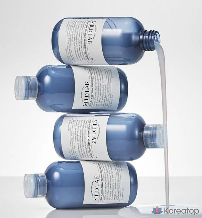 Тоник-эссенция Mild Lab Real Blue с центеллой и азуленом, 200 мл, 1 шт.