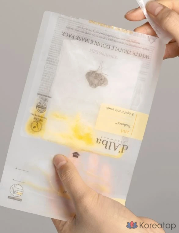 Набор увлажняющих масок D'alba с белым трюфелем, 20 шт., 1 шт., фото 3