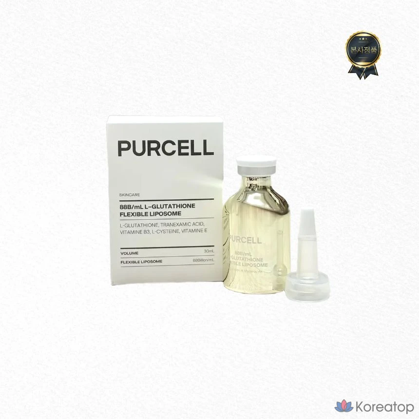Гибкие липосомы с глутатионом PURCELL 88 миллиардов/мл, 1 шт., 30 мл