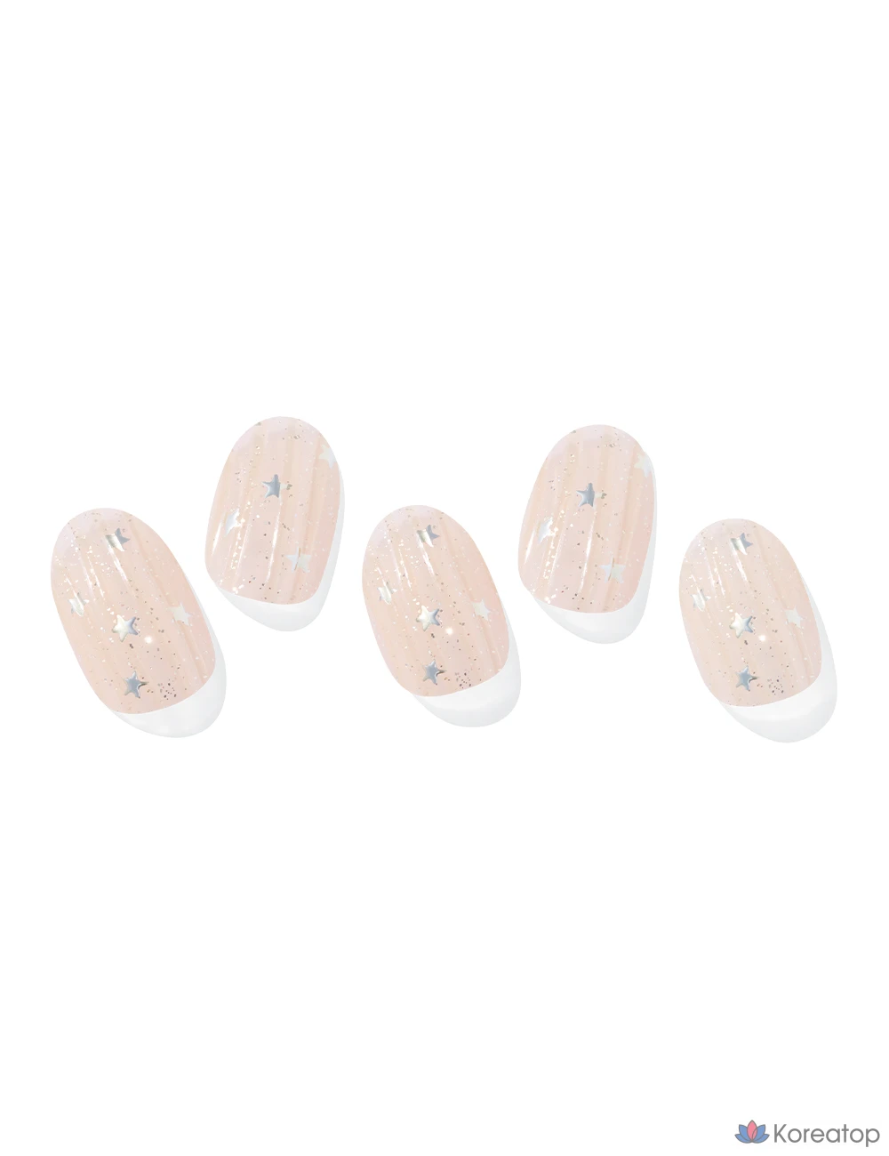 Гель-лак для ногтей Ohora Gel Strip Nail, оттенок N Milky Star, 1 шт., фото 2