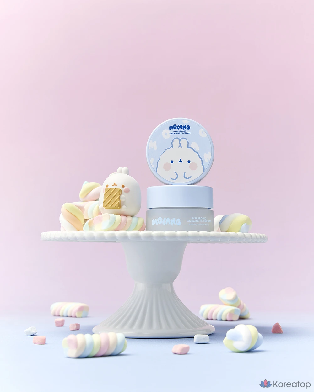 Крем The Face Shop Molang Edition Ultimate с гиалуроновой кислотой и скваланом 1%, 50 мл, 1 шт.