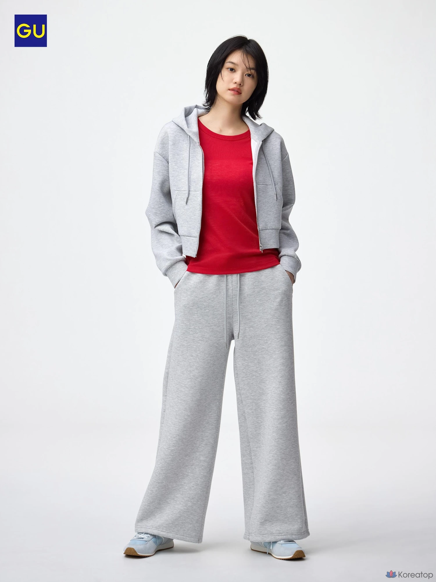 Брюки Uniqlo Puff Sweat Baggy Pants