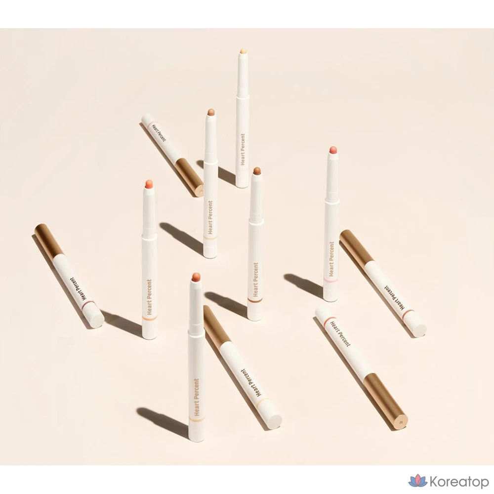 Карандаш для губ Heart Percent Dot On Mood 0,8 г, № 6, оттенок «Розовый бежевый», 1 шт.