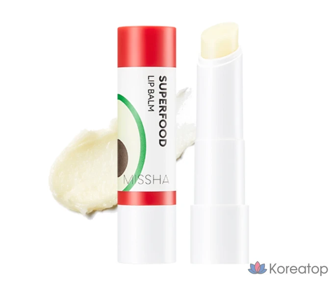 Увлажняющий бальзам для губ Missha Superfood с авокадо, 3,2 г, 1 шт., фото 2