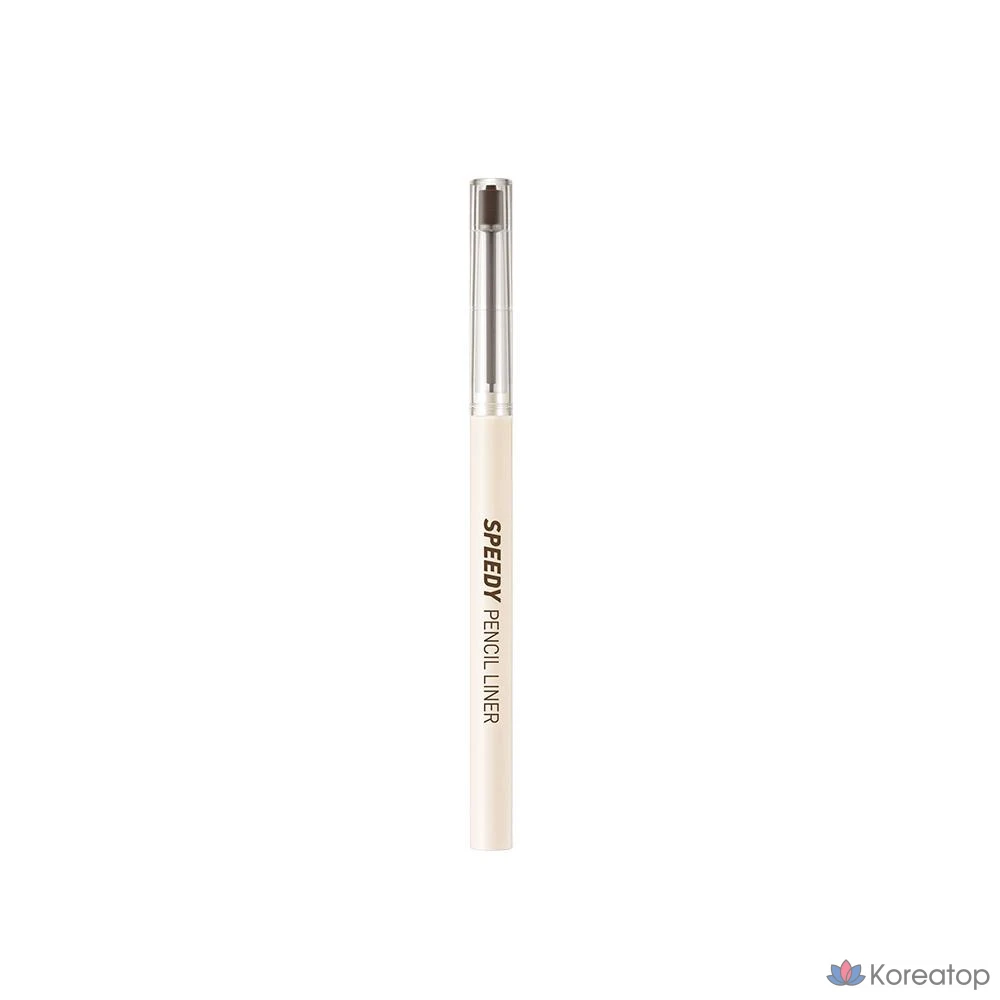 Карандаш для глаз Peripera Speedy Pencil Liner, 01 Meloy Black, 1 шт.