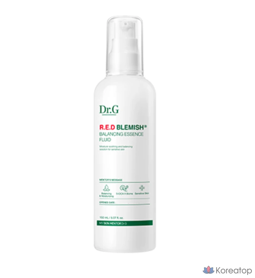 Набор для ухода Dr. G Red Blemish Cica Toner + Lotion 2-piece Set, 200 мл + 150 мл, 2 шт., фото 2