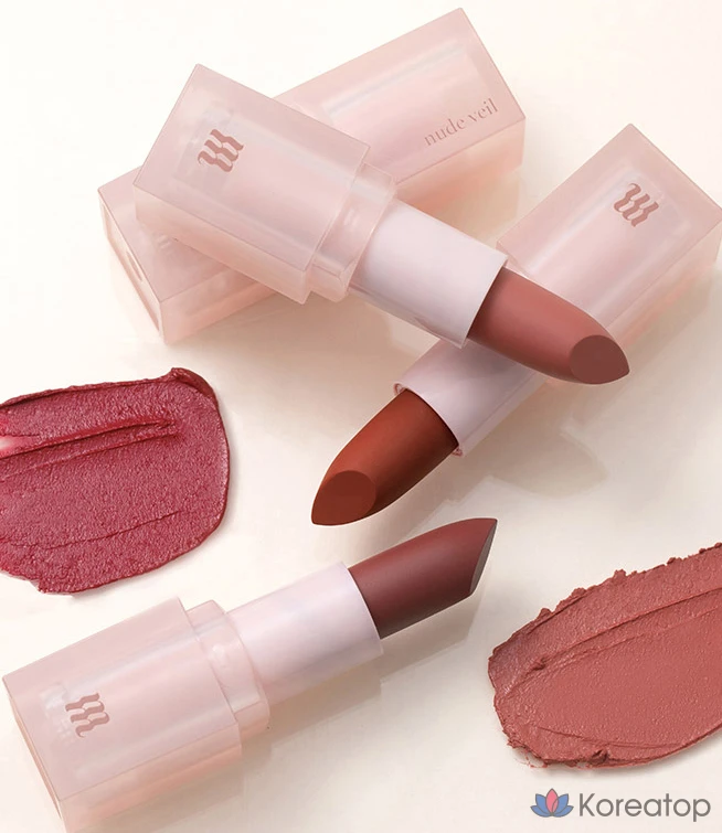 Помада MERZY Nude Veil, оттенок Apricot Fever, 3,5 г, 1 шт.