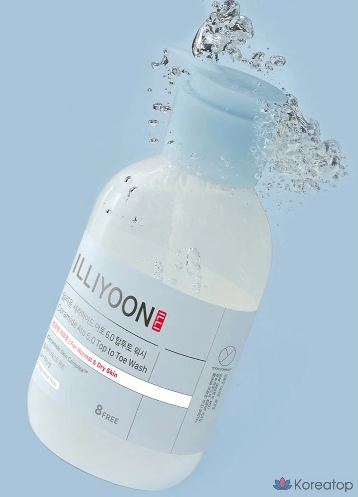 Гель для душа Illiyoon Ceramide Ato 6.0 Top-to-Toe, 500 мл, 1 шт.